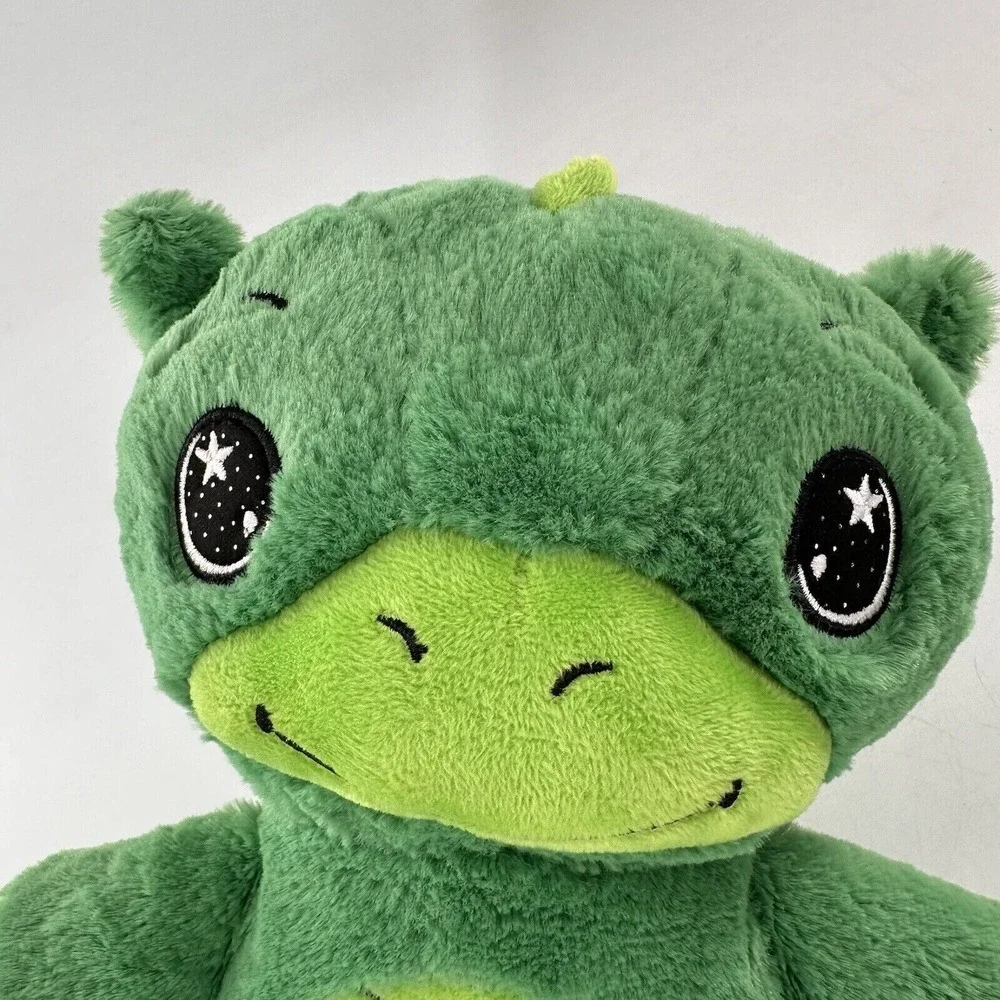 Star Belly Dream Lites Green Dragon Plush Dinosaur Night Light Projector Toy‎